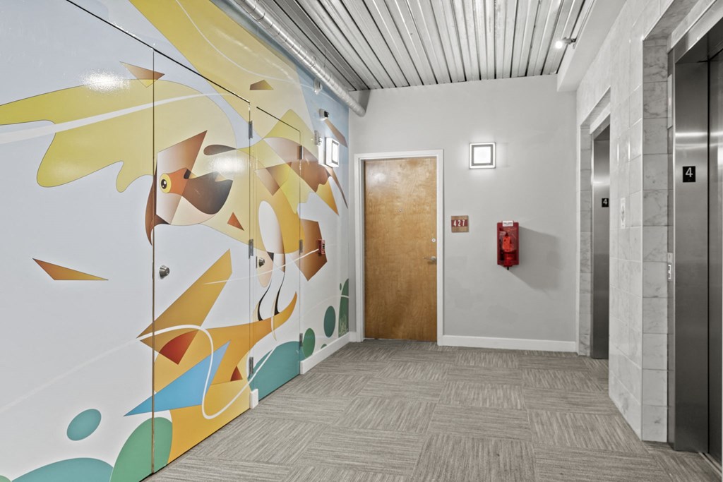 Lockers And Elevator at Scott's View, Richmond, VA 23230