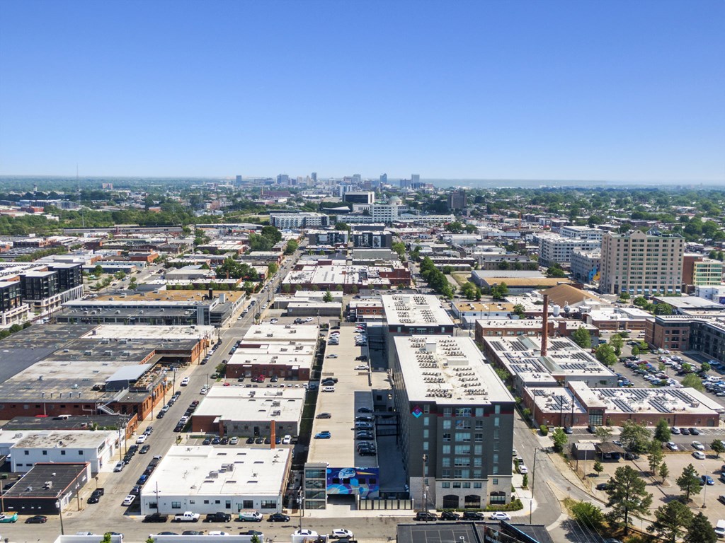 Aerial View Of Community at Scott's View, Richmond, VA 23230