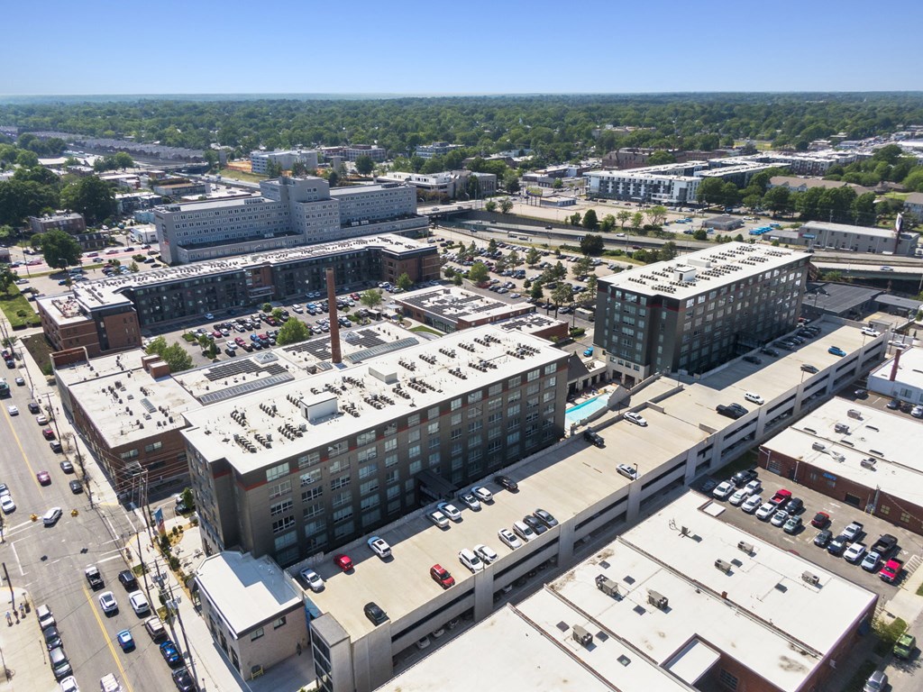 Drone View at Scott's View, Richmond, VA 23230