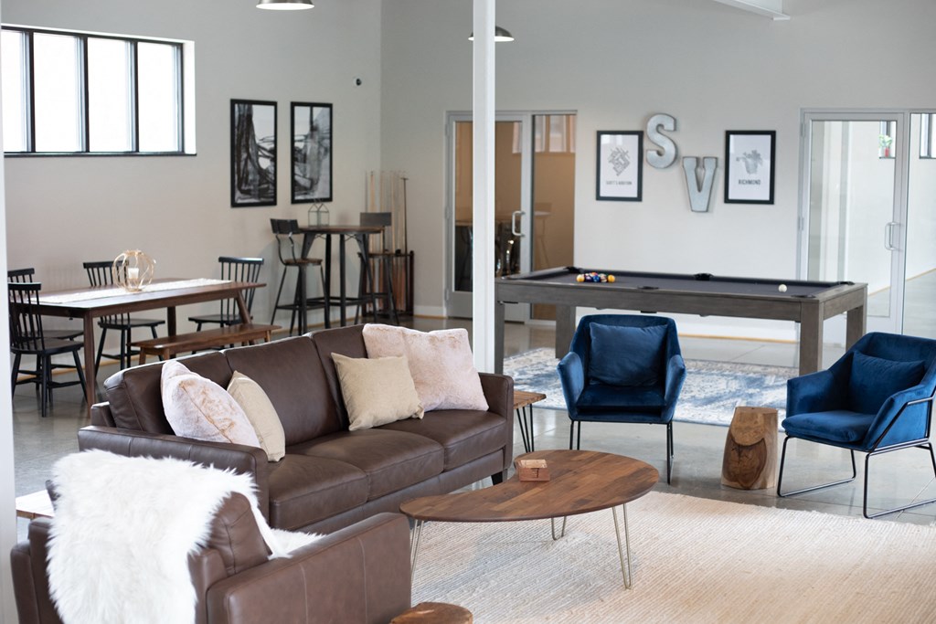 Living Room With Kitchen at Scott's View, Richmond, VA, 23230