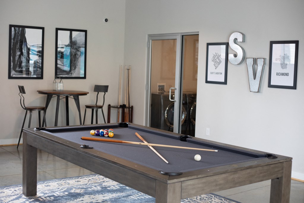 Clubhouse Billiards Table at Scott's View, Richmond, VA 23230