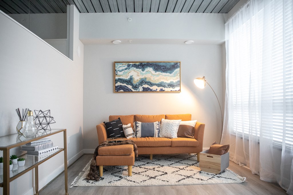 Model Living Area at Scott's View, Richmond, VA 23230