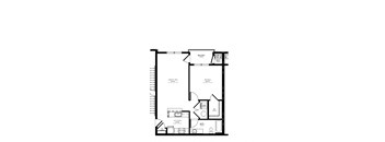 1 Bed/1 Bath-A-5 Phase IV