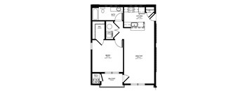 1 Bed/1 Bath-A Phase III