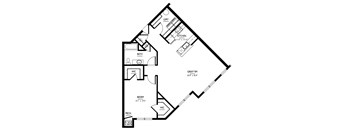 1 Bed/1 Bath-G Phase I
