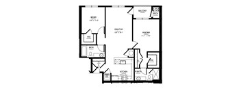 2 Bed/2 Bath-B-2 Phase I