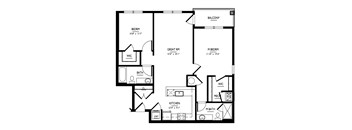 2 Bed/2 Bath-B Phase I