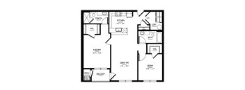 2 Bed/2 Bath-F Phase I