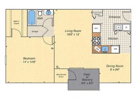 140-A Laurel Way 1-2 Beds Apartment for Rent - Photo Gallery 6