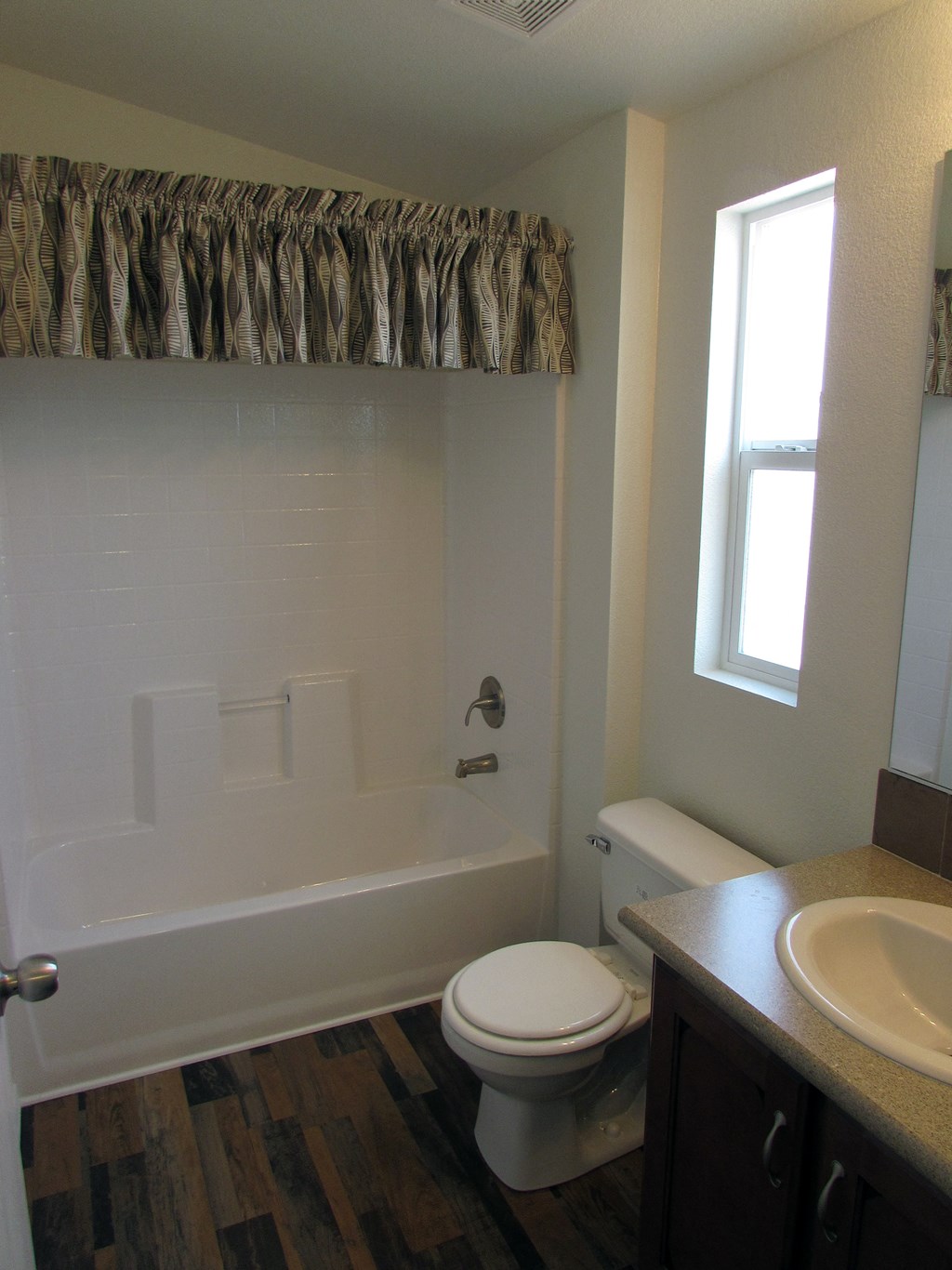 this is a photo of the bathroom in a 1 bedroom apartment at deer hill apartments in c