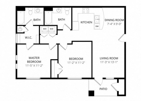 895 Riverside Drive Studio-2 Beds Apartment, Washington for Rent - Photo Gallery 30