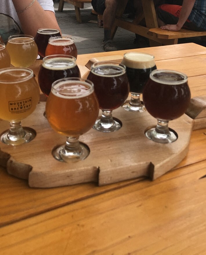 Steamboat Beer Flights at Dream Island, Steamboat Springs, Colorado