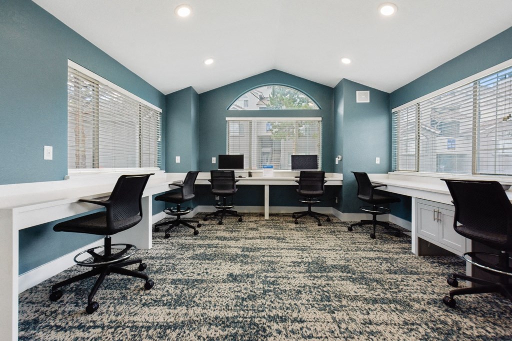 Business Center at Alvista Trailside Apartments, Englewood, CO