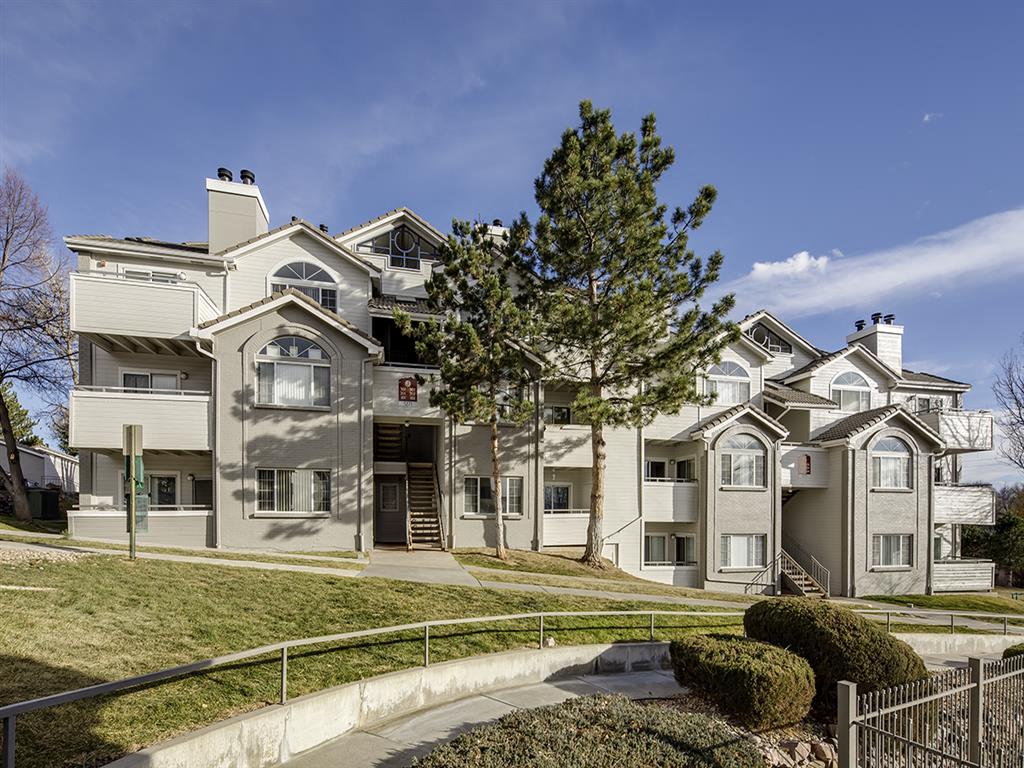 front exterior view of apartments in englewood co