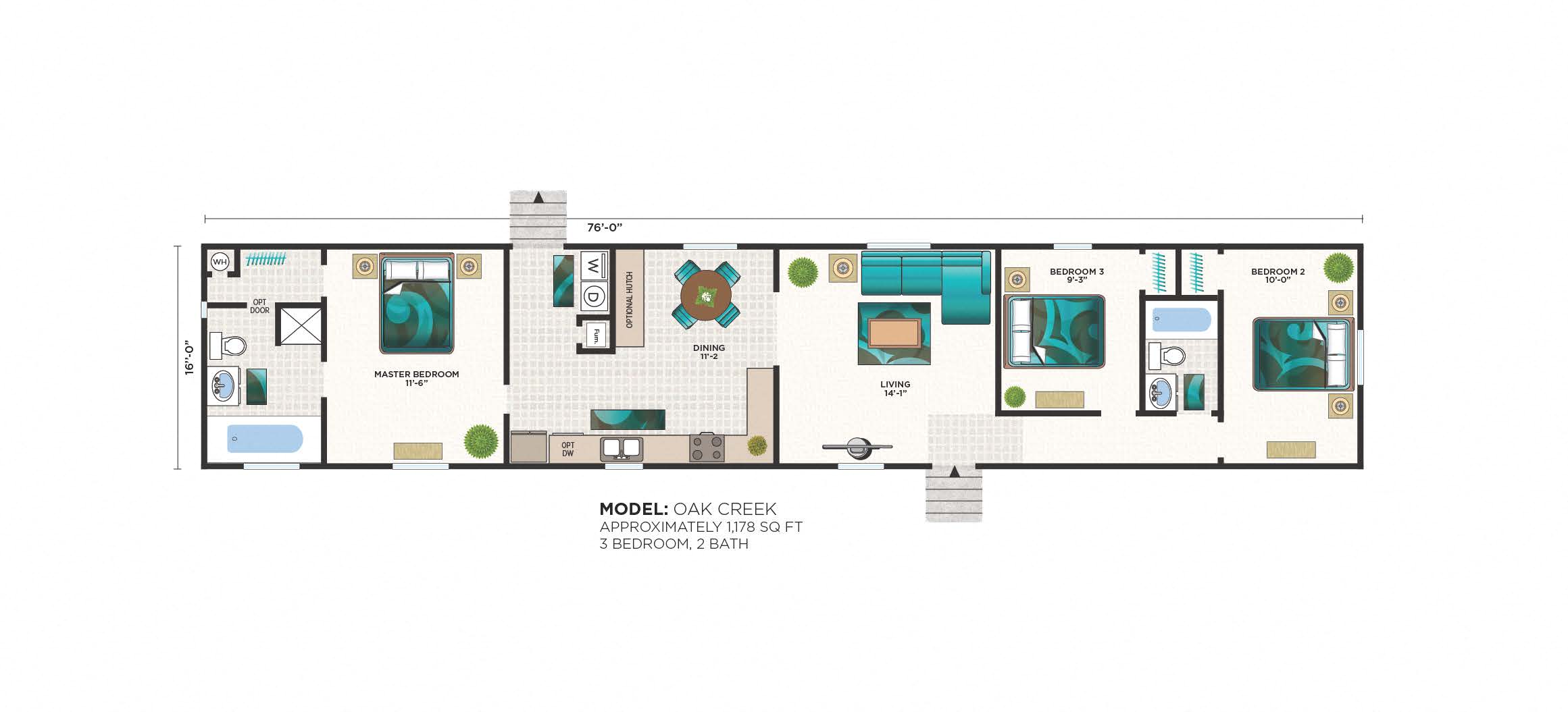 a floor plan of a house at Foxridge Farm in Aurora, CO