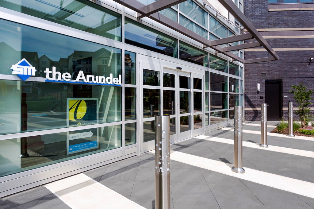 a building with a sign on the front of it that says the argued