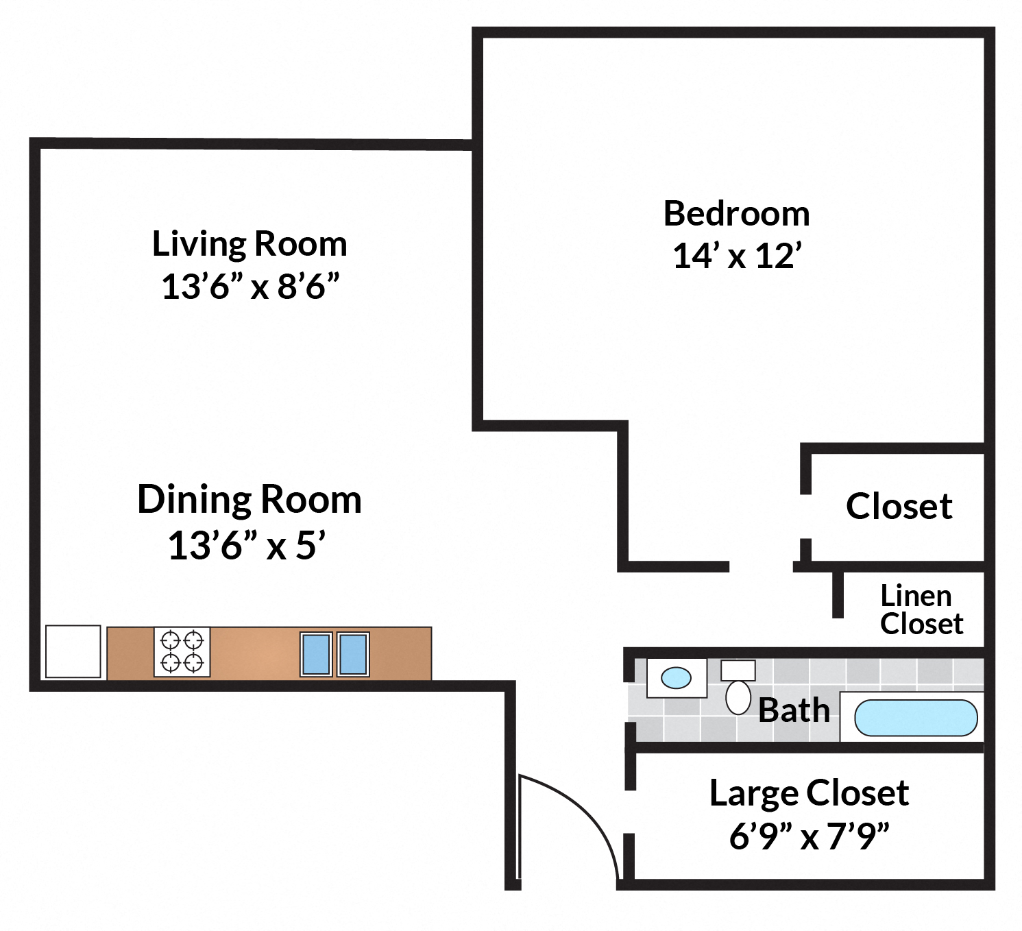 1 Bedroom - 05 Tier