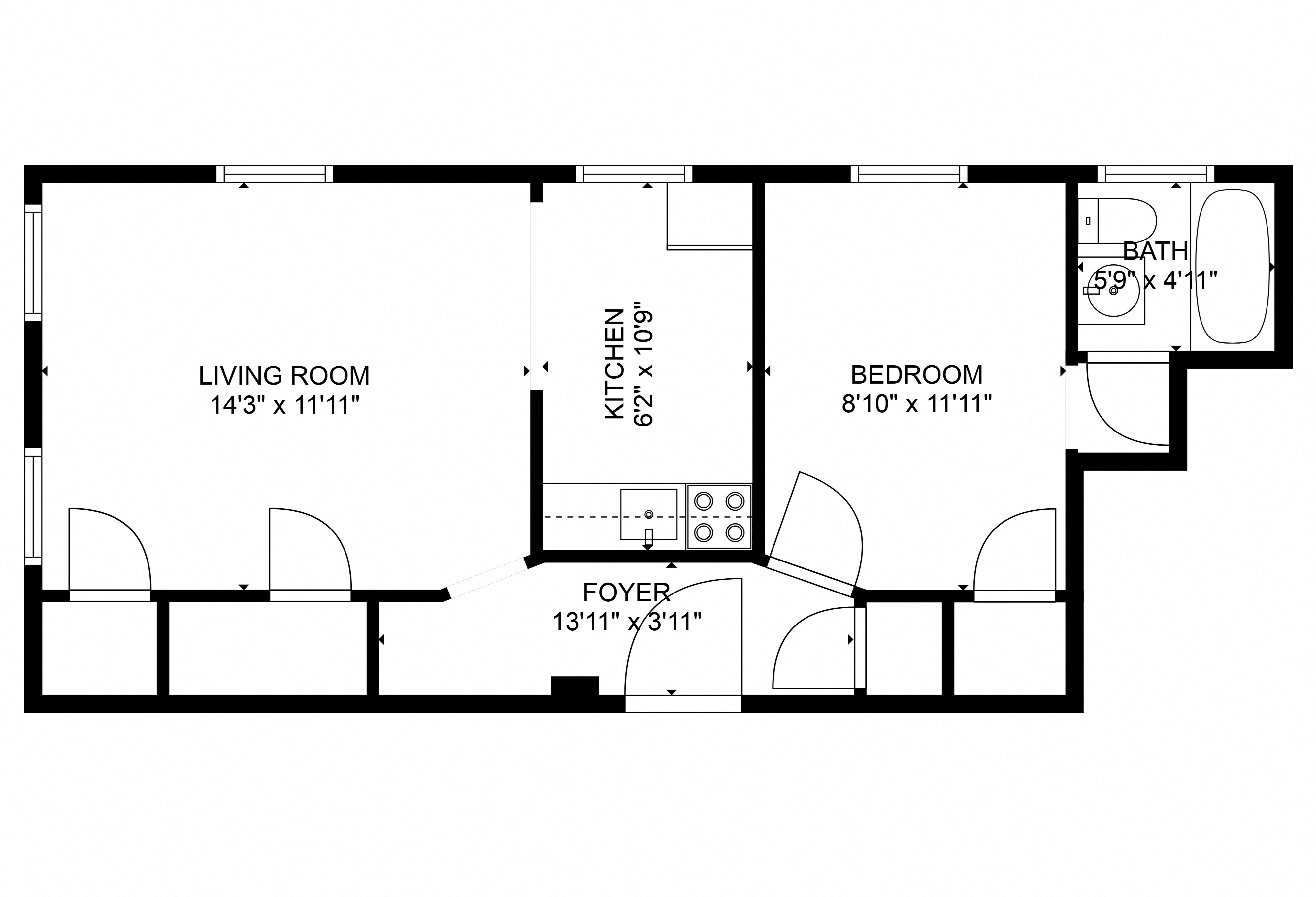 1336 Arrott St Studio-1 Bed Apartment for Rent - Photo Gallery 14