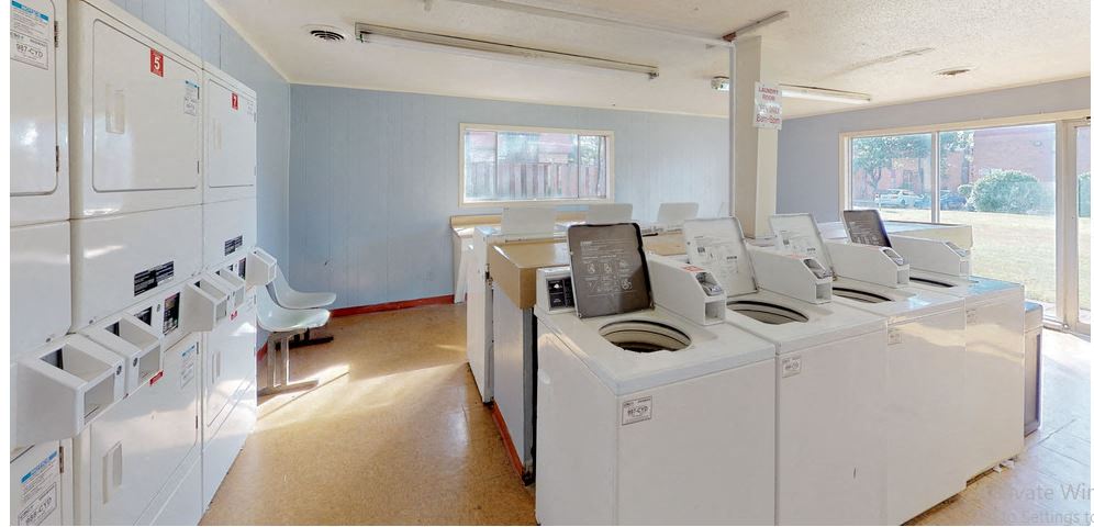 Modern Laundry Facility On-site