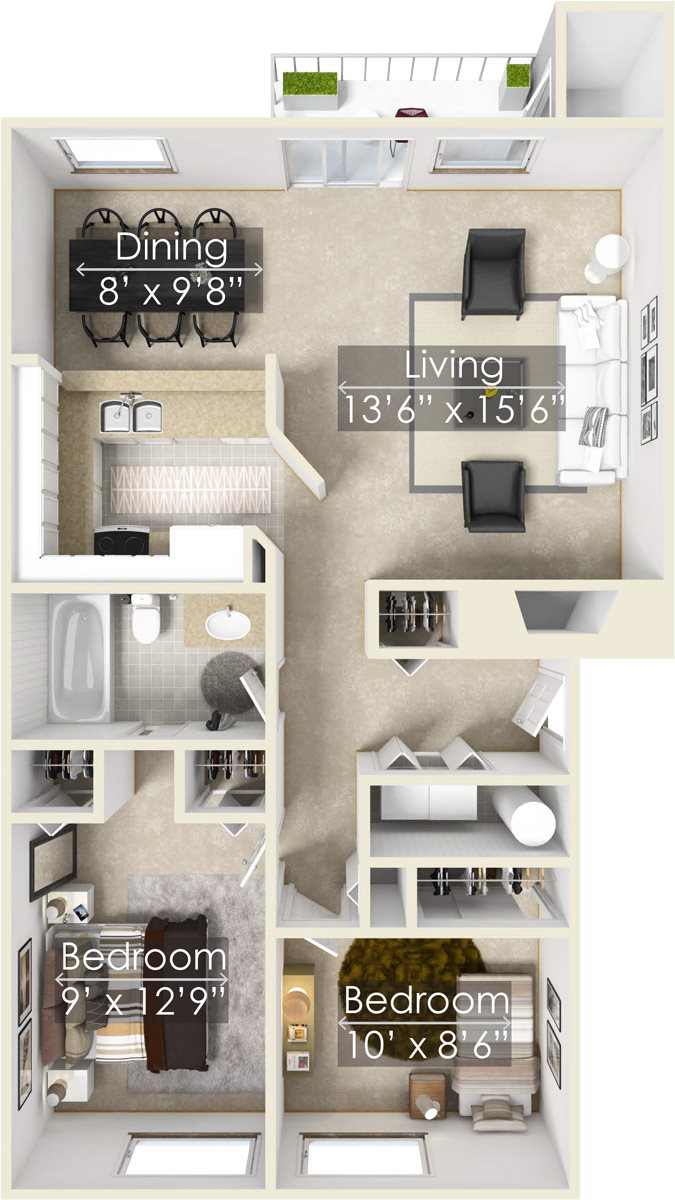 Granite Floor Plan 3