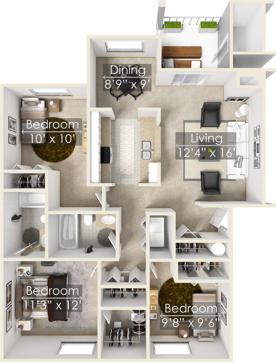 Sandstone Floor Plan 5