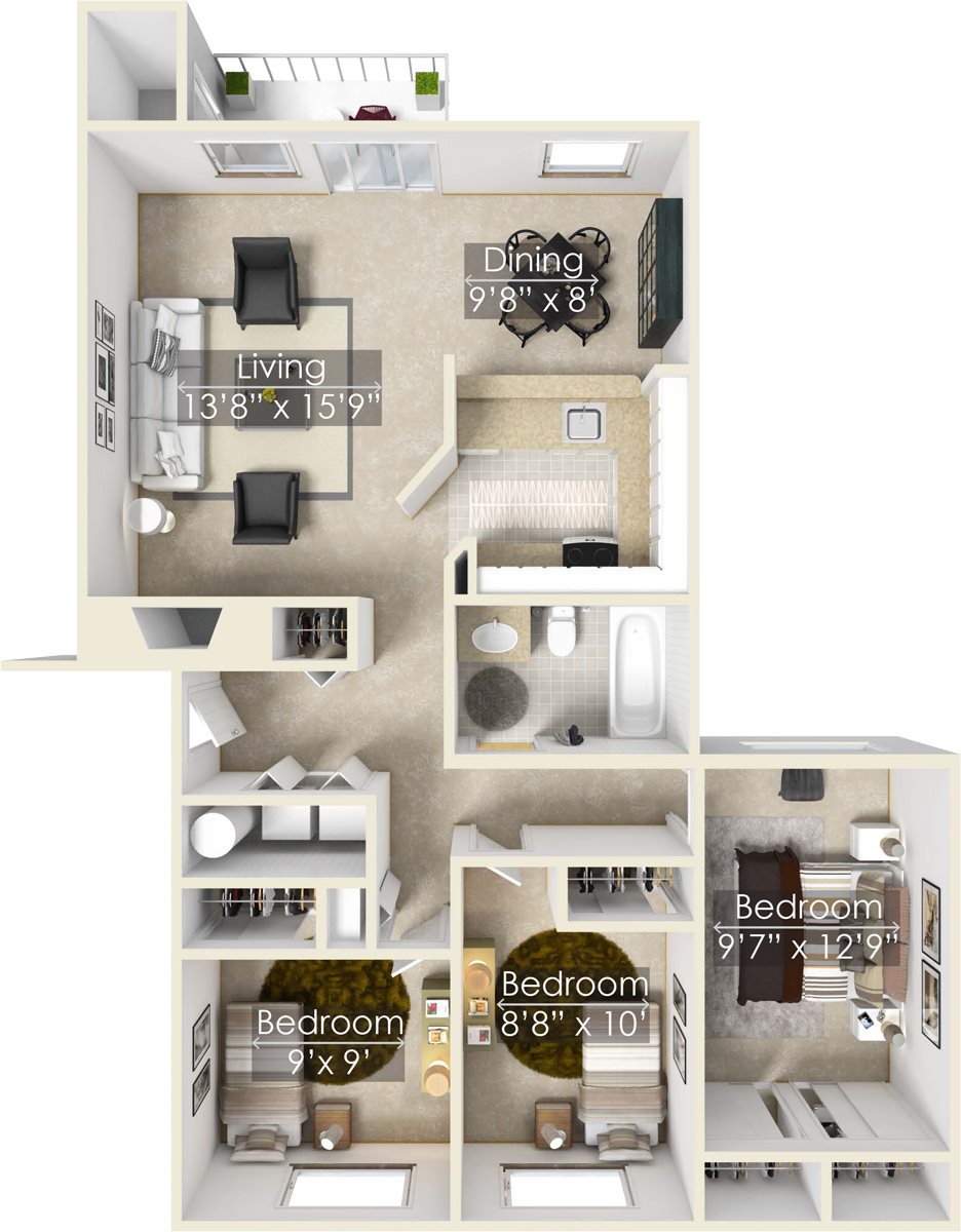 Marble Floor Plan 6