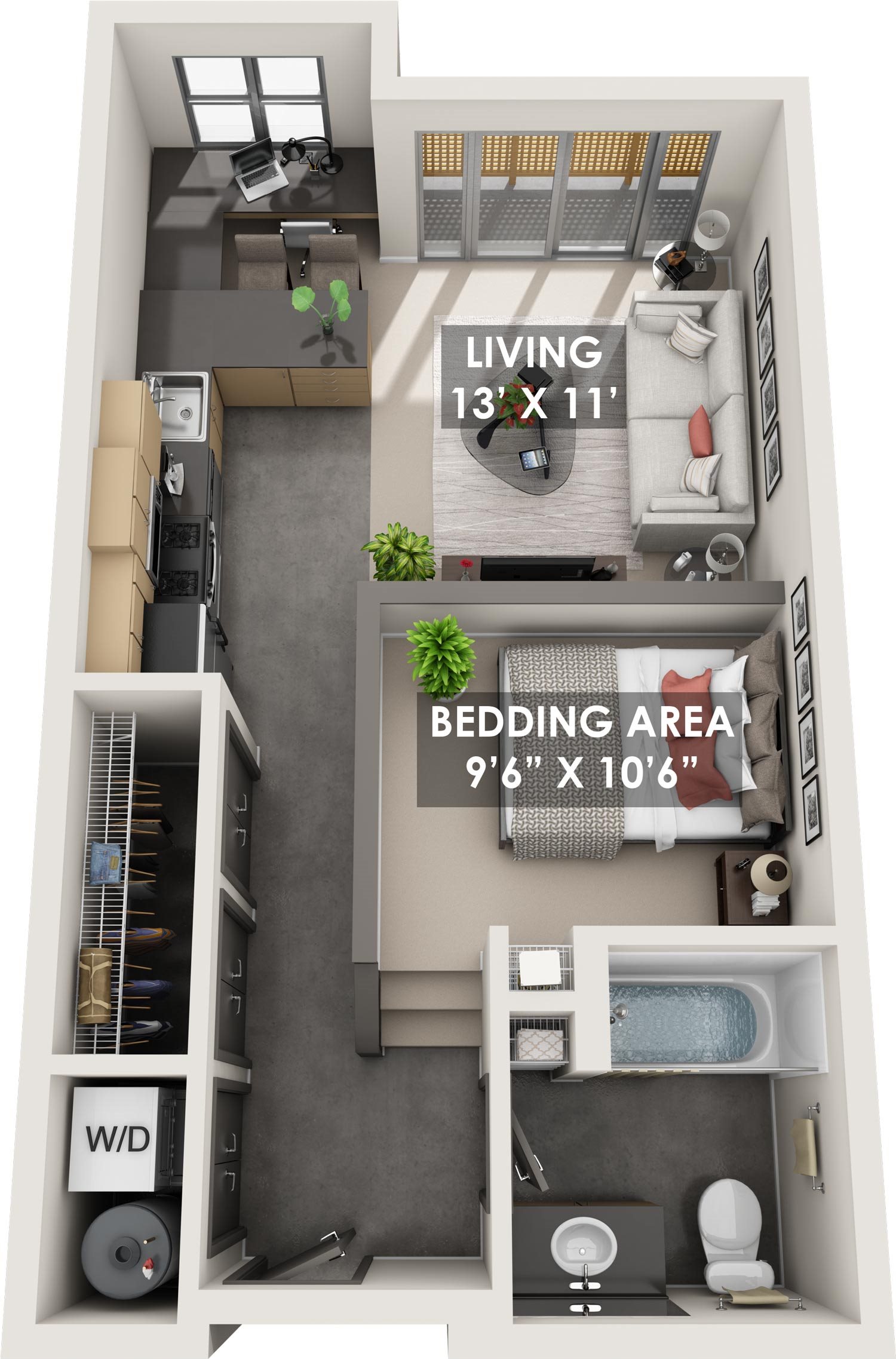 Sahara 3D Floorplan