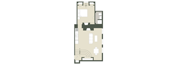 1 Bedroom - 1 Bathroom