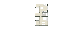 1 Bedroom - 1 Bathroom