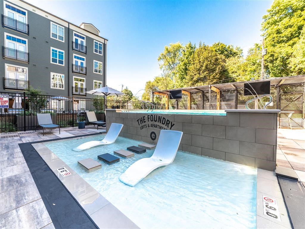 Poolside Sundeck at The Foundry, Indiana