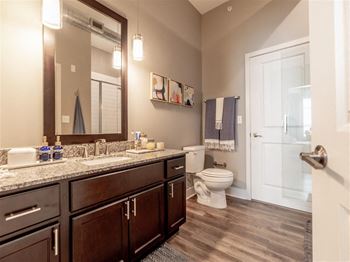 Luxurious Bathrooms at The Foundry, South Bend, Indiana