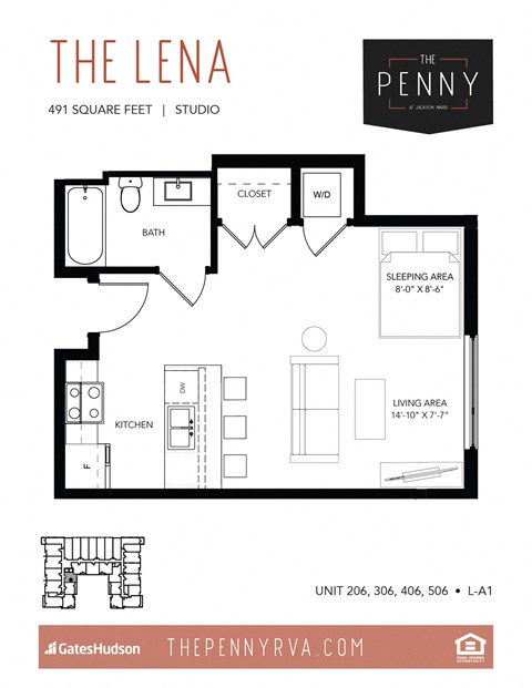 2 W Marshall Street Studio-2 Beds Apartment for Rent - Photo Gallery 36