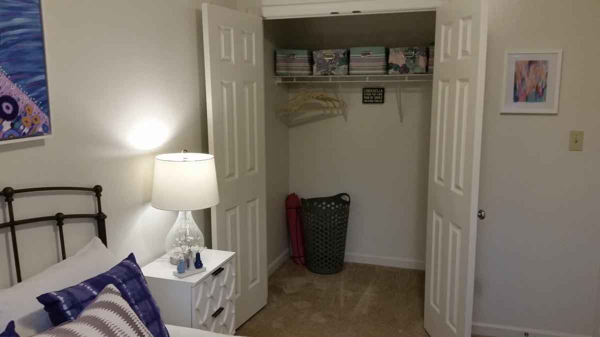 Scotsdale Lower Level Bedroom 1b at Scotsdale Apartments, Coralville