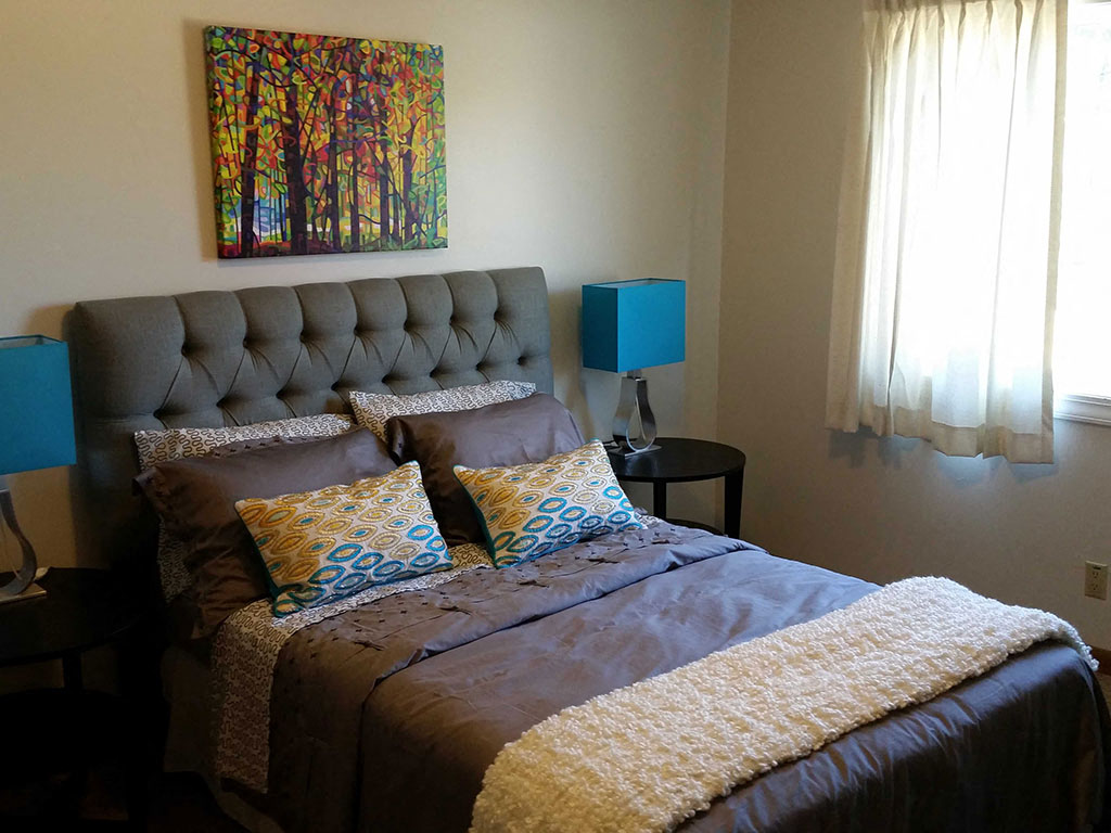 Bedroom 2 at Scotsdale Apartments, Coralville