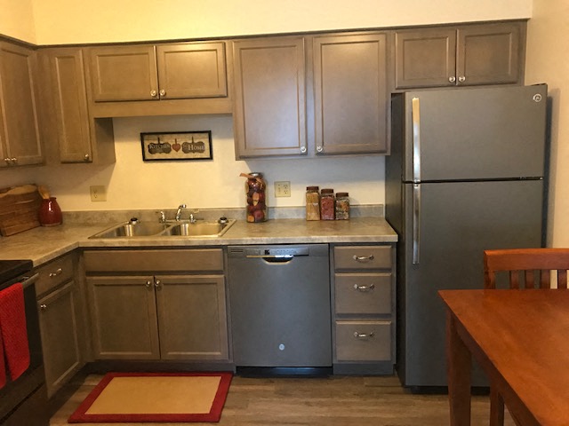 Modern Finishes at Park Place Apartments, Coralville, Iowa