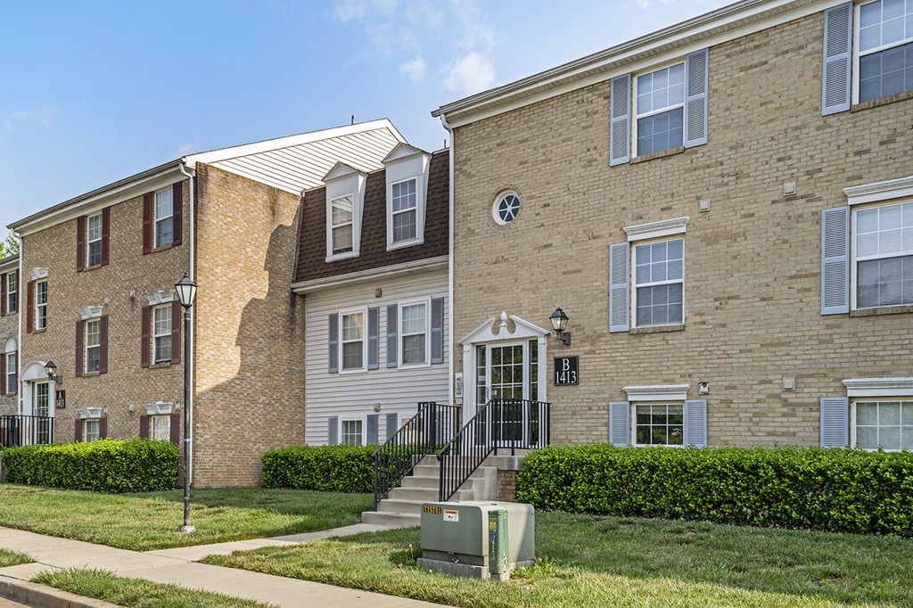 Back Yard at The Apartments at Hunters Glen, Frederick, Maryland