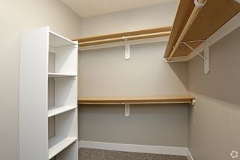 Large walk-in closets