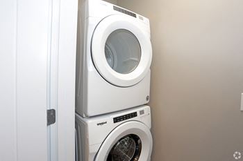 Washer and dryer in each apartment