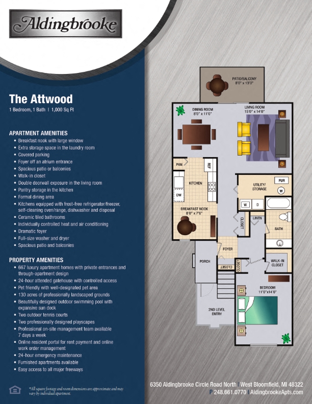 Attwood Furnished