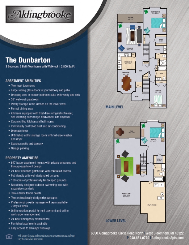 Dunbarton - includes a 1 car garage