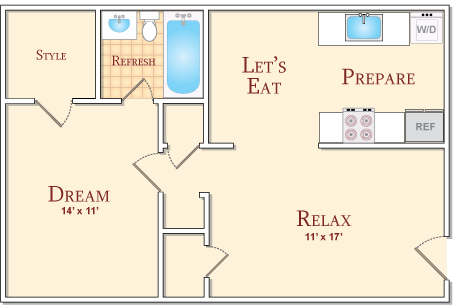 TN_Memphis_CedarRun_1b1b_FloorPlan TN_Memphis_CedarRun_1b1b_FloorPlan