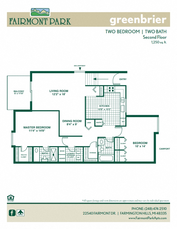Greenbriar Second Floor