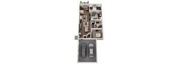 Brownstown MI apartment rentals Redwood Brownstown Telegraph Road birchwood floor plan