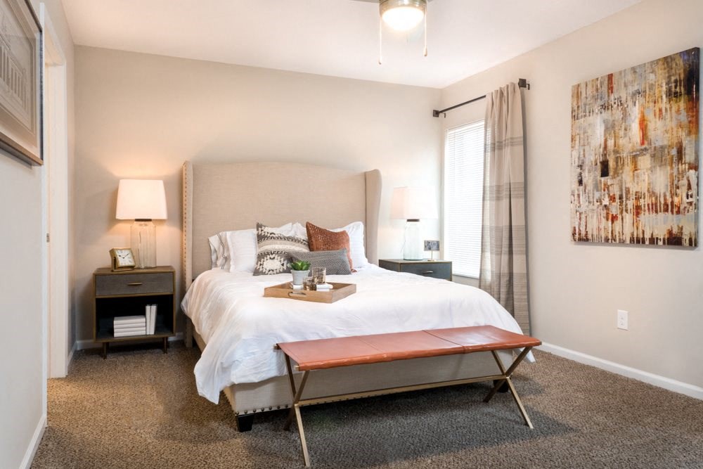 White Lake MI Apartment Rentals Redwood Worthington Crossing Master Bedroom