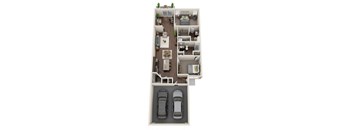Blacklick OH apartment rentals Redwood Blacklick Rosewood Floor Plan