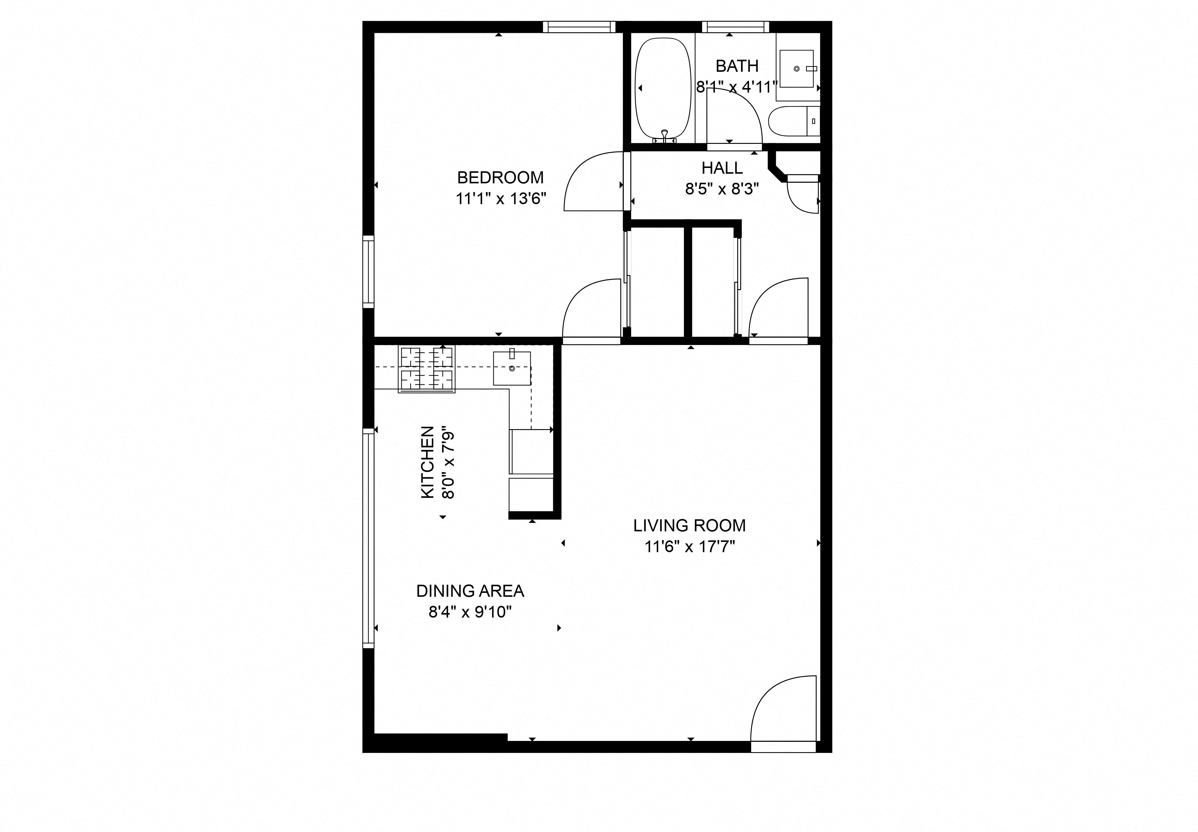 Fernrock 1 Bedroom