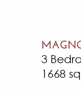 Magnolia - 3 Bedroom Townhome w Garage