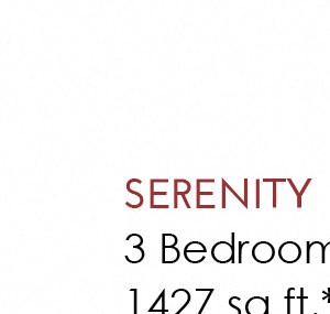 Serenity - 3 Bedroom Garden Serenity - 3 Bedroom Garden