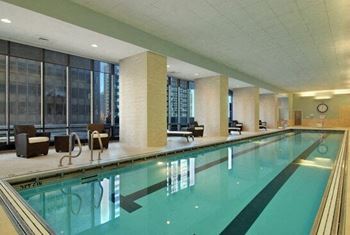 Indoor 25 yard Lap Pool and Hot Tub