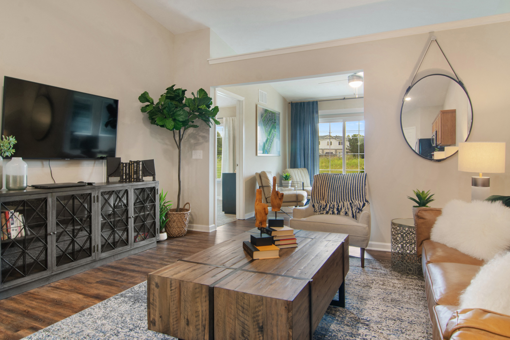 Noblesville Indiana Apartment Rentals Redwood Noblesville Webster Drive Living Room